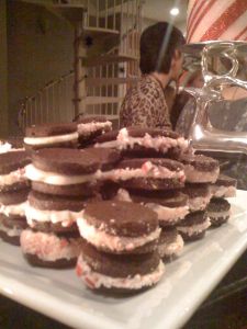 Peppermint oreos