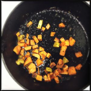 What didn't fit into my sandwich. 