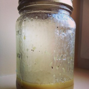 Shake the dickens out of it. 