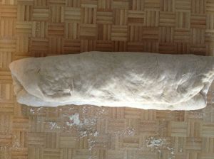 then fold the top down to create something that looks like an envelope